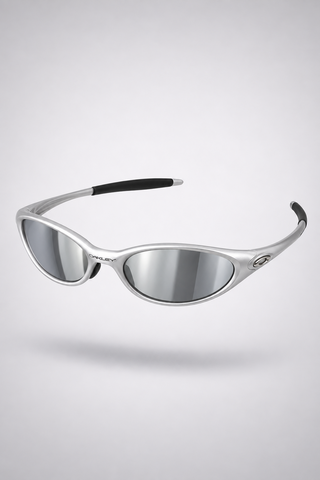 Oakley Eye Jacket Minute 1.0 — Silver / Mirror Chrome