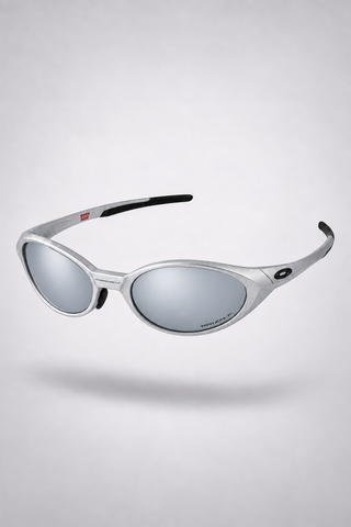 Oakley Eye Jacket Y2K — Silver / Mirror