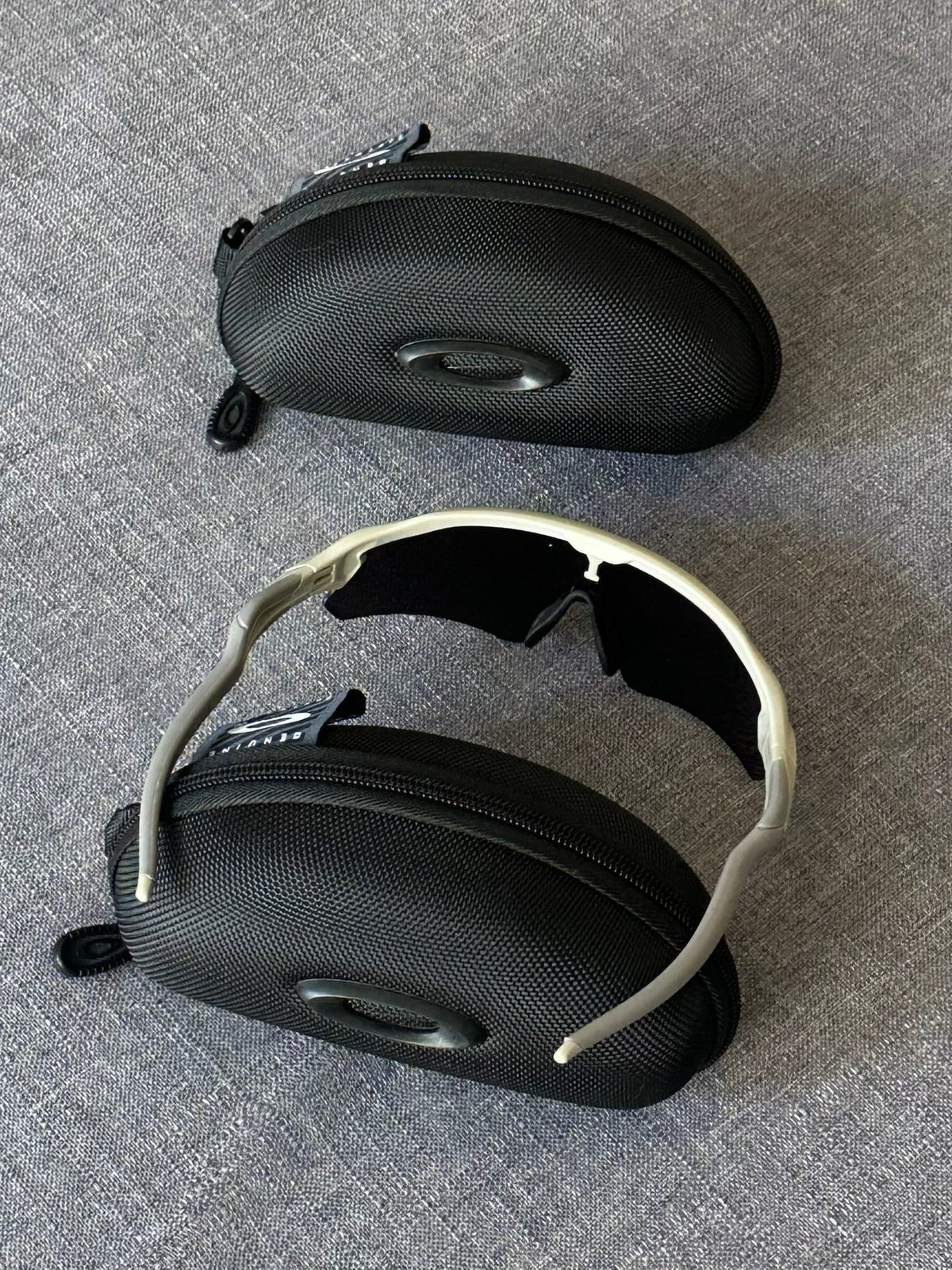 Oakley Radar EV Trail Shield — Mirror Silver — view 4