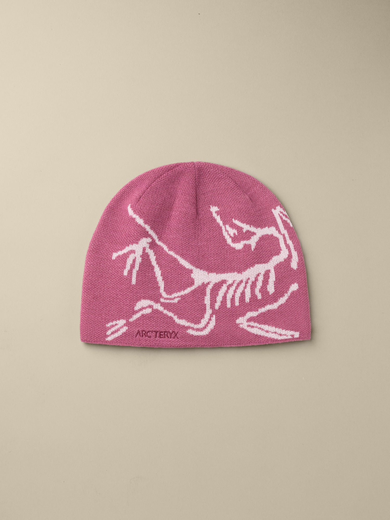 A close-up of the real Bird Head Toque fabric in Lt Renegade / Rose