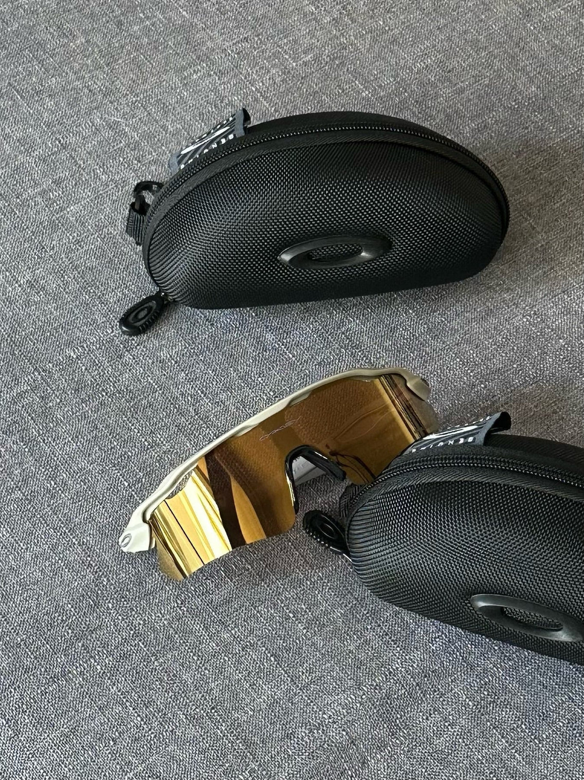 Oakley Radar EV Trail Shield — Chrome Gold — view 10