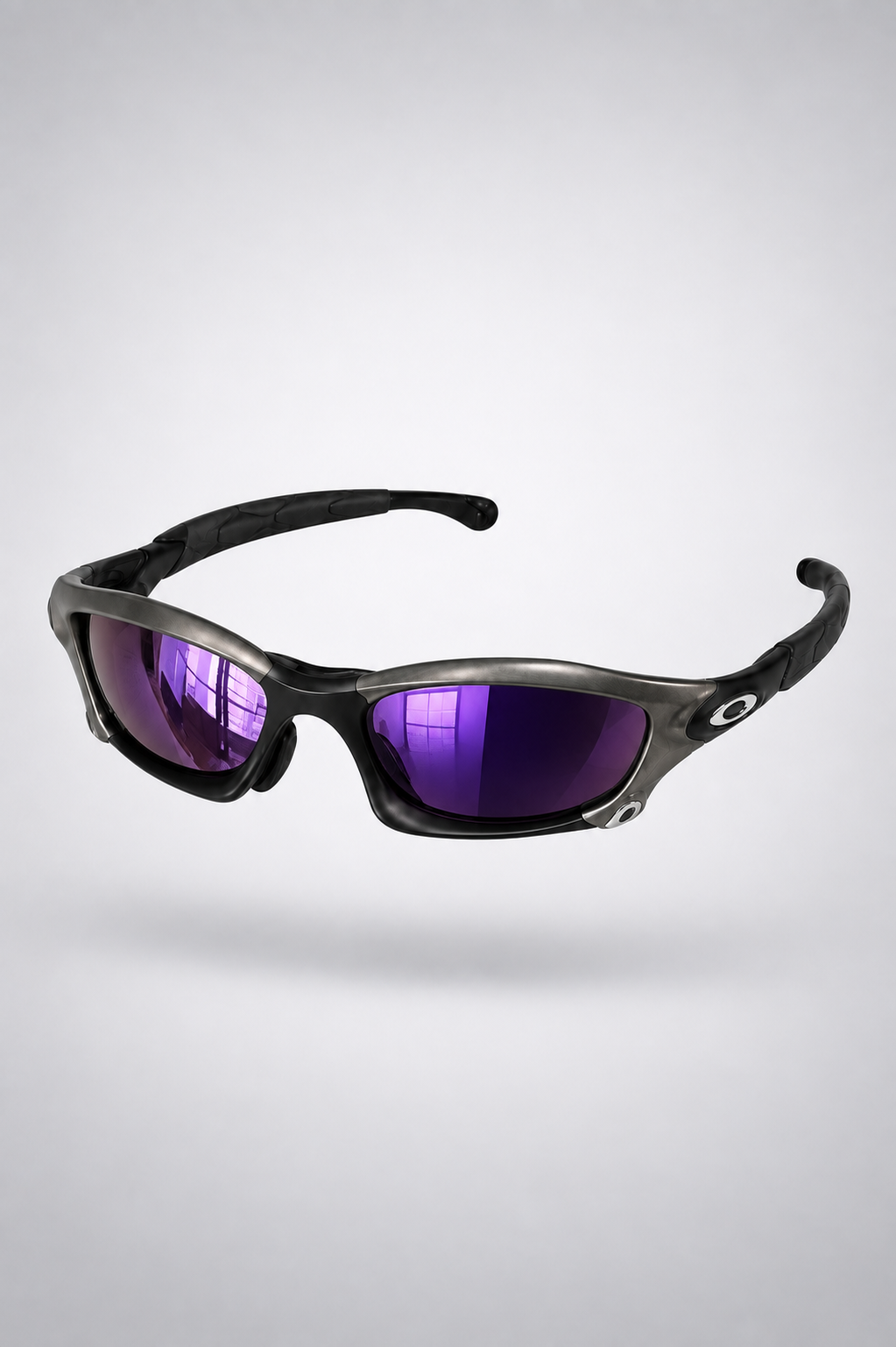 Oakley Splice Y2K — Charcoal / Purple