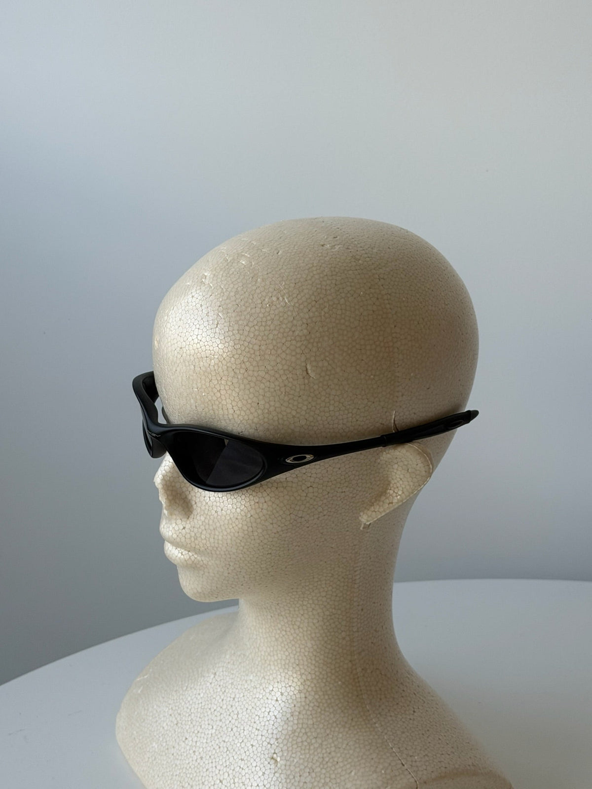 Oakley Eye Jacket Minute 1.0 Sunglasses – Matte Black / Black — original product photo 2