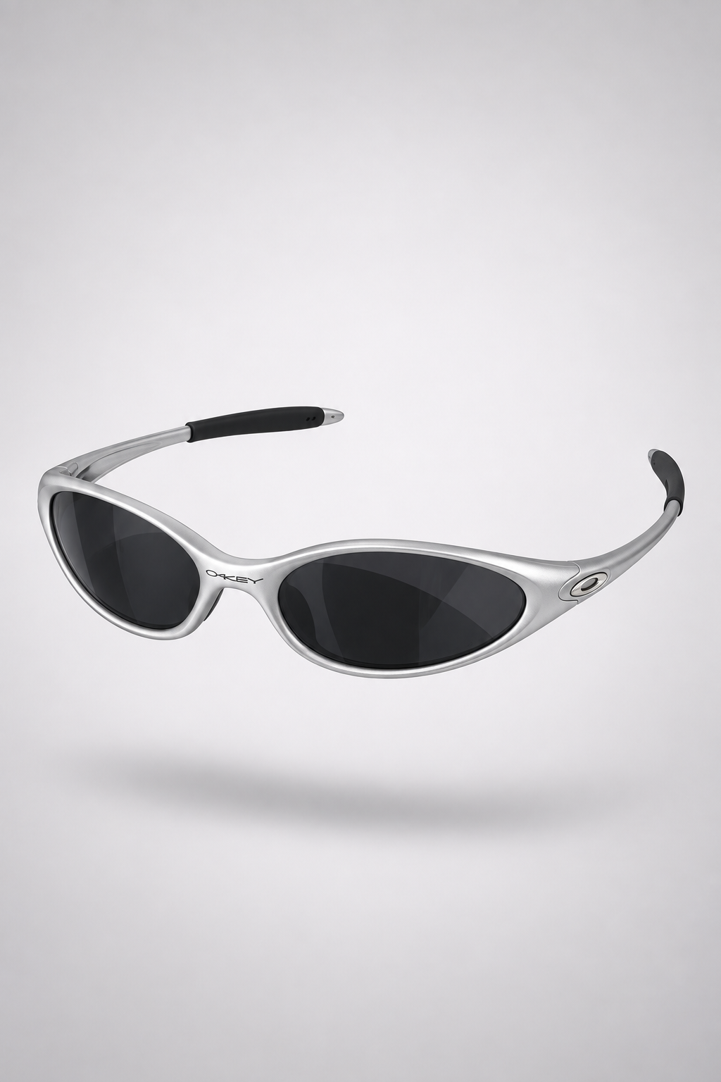 Oakley Eye Jacket Minute 1.0 — Silver / Black