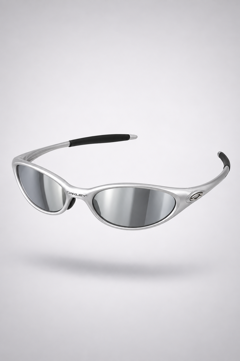 Oakley Eye Jacket Minute 1.0 — Silver / Mirror Chrome